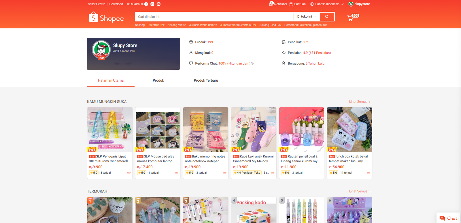 Onlineshop Product